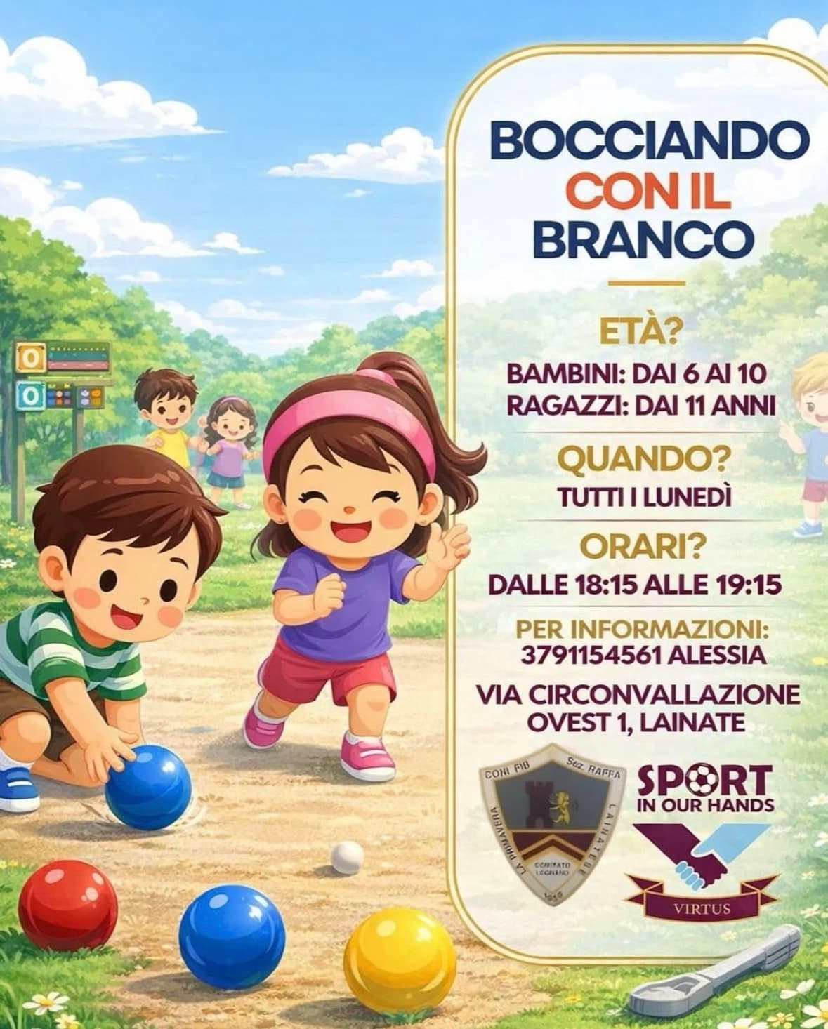 Bocciando con il Branco
